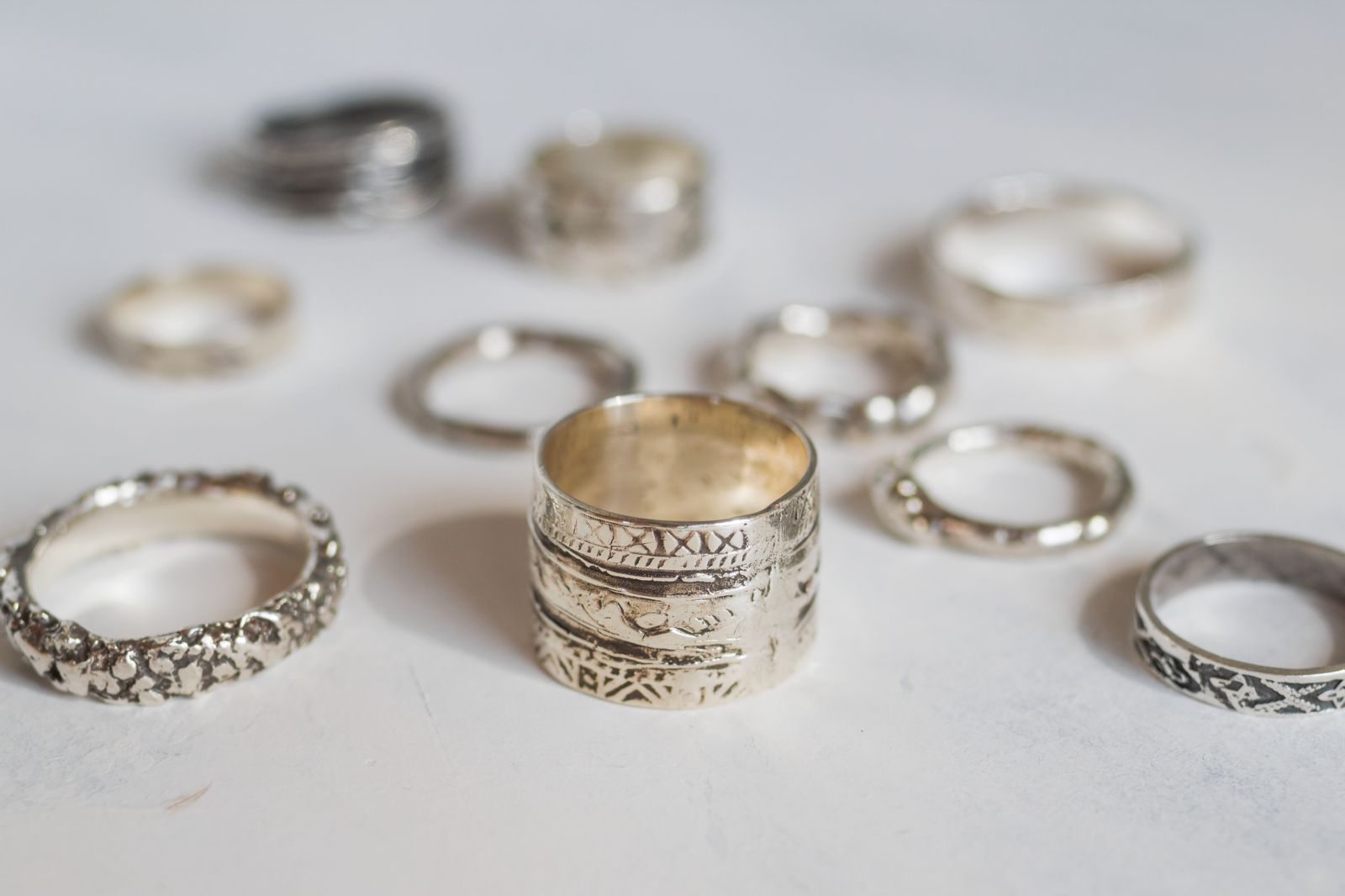 Elegant jewelry craftsmanship